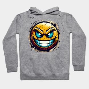 Cartoon Smiling Face Hoodie